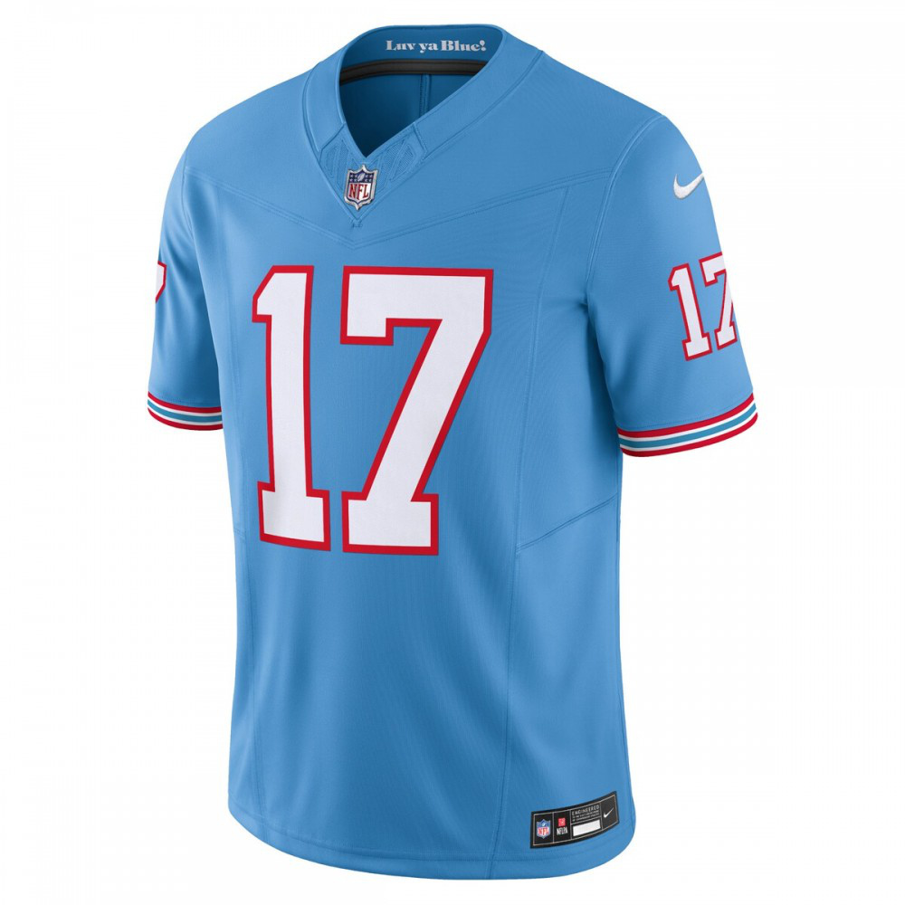 Ryan Tannehill Tennessee Titans Nike Vapor F.U.S.E. Limited Jersey - Light Blue-GridironStore